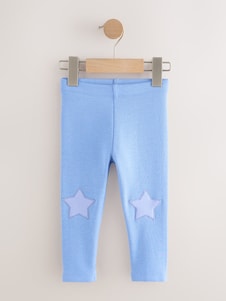 Neutral Lemon Print Rib Flare Leggings (3mths-7yrs) - Size 3-6 Months (62-68cm)
