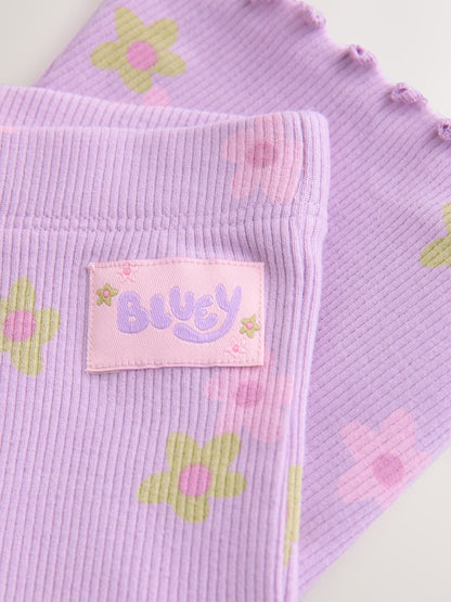 Pink Bluey Short Sleeve T-Shirt and Flare Set (3mths-7yrs)