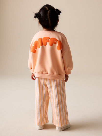 Peach Miffy Miffy Wide Leg Set (3mths-7yrs)