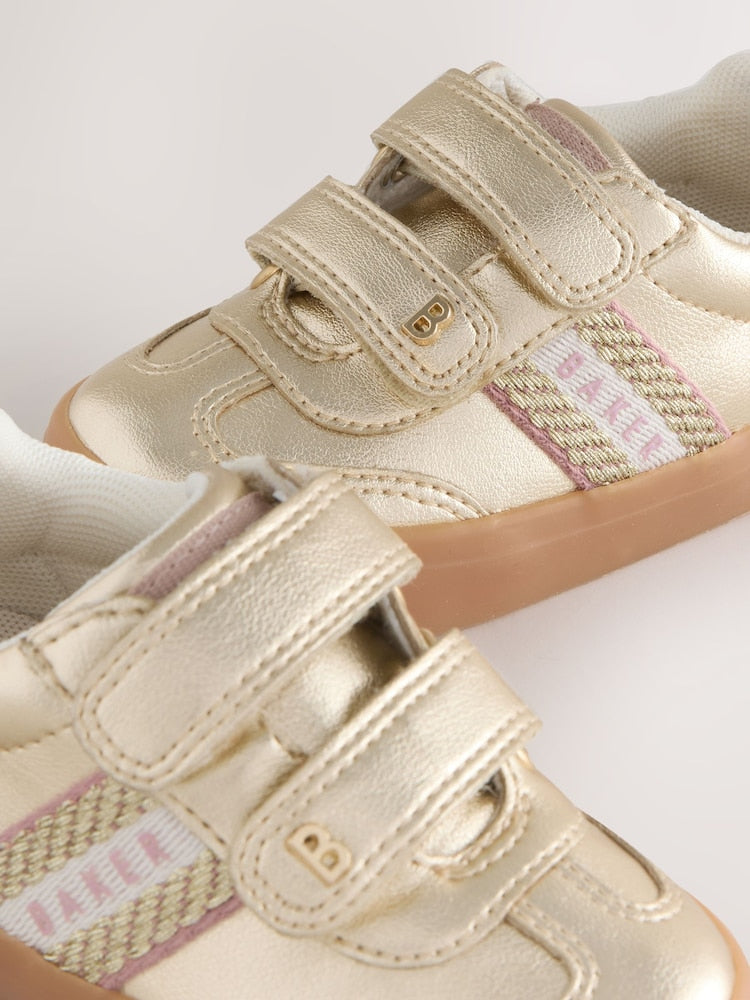Baker by Ted Baker Tape Trainers with Gum Sole