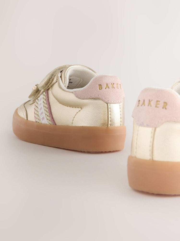 Baker by Ted Baker Tape Trainers with Gum Sole