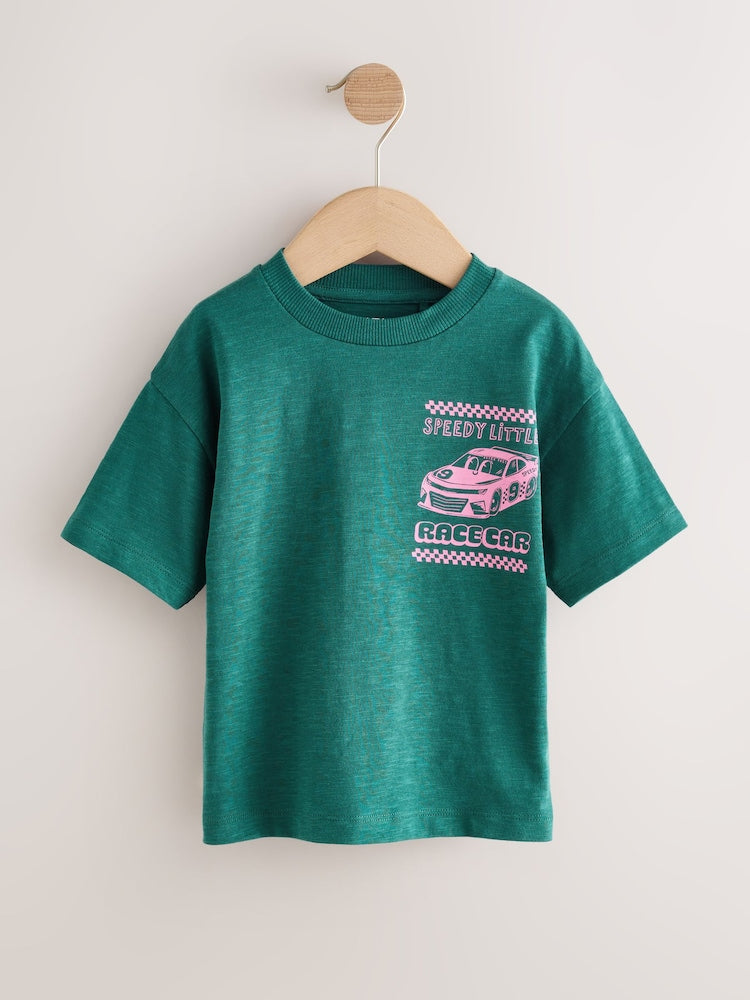 Green/Pink Race Car