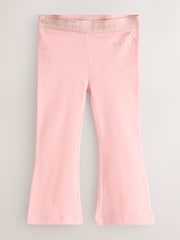 Baker by Ted Baker 2 Pack Pink Flares Leggings - Size 12-18 Months (80-86cm)