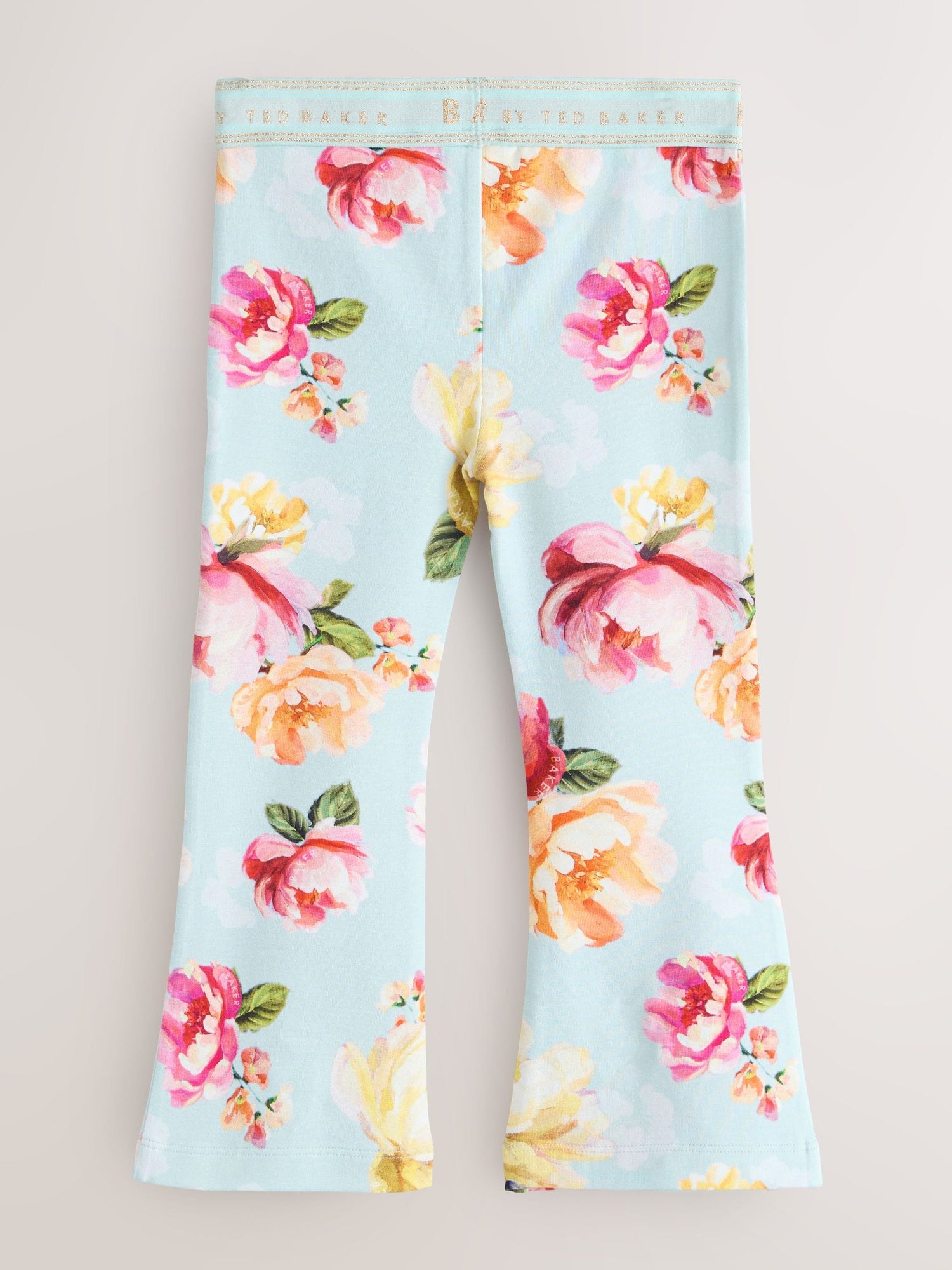 Baker by Ted Baker 2 Pack Pink Flares Leggings - Size 12-18 Months (80-86cm)
