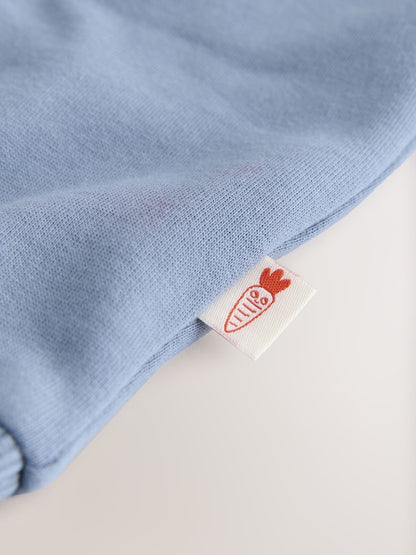 Mid Blue Crew Neck Sweatshirt and Leggings Set (3mths-7yrs)