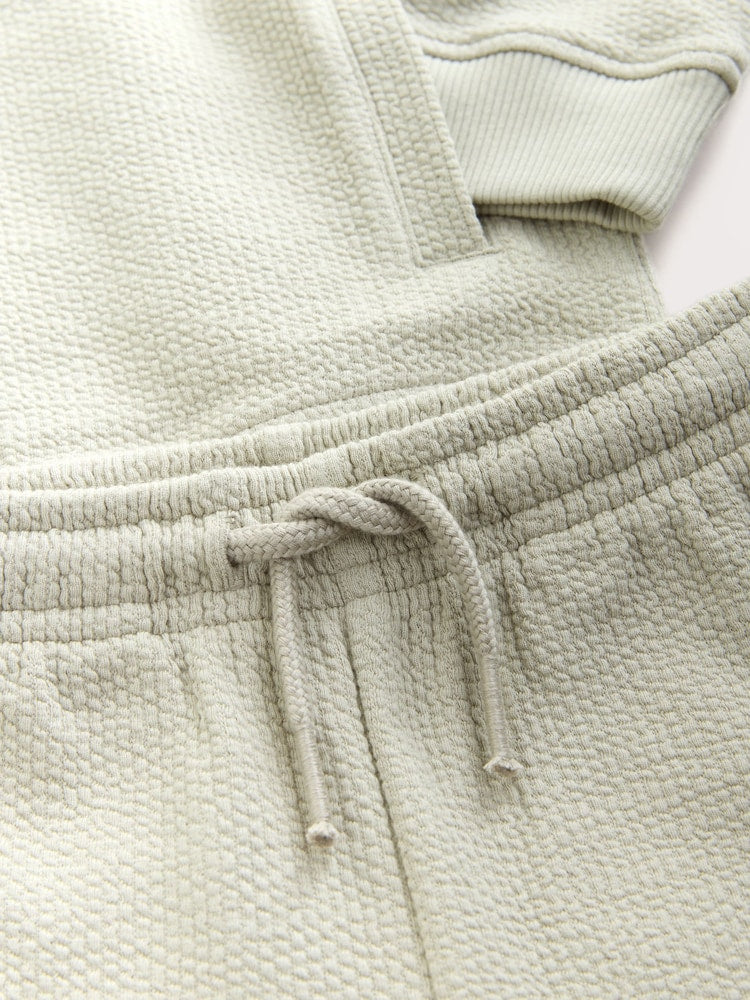 Sage Green Jersey Bomber and Shorts Set (3mths-7yrs)
