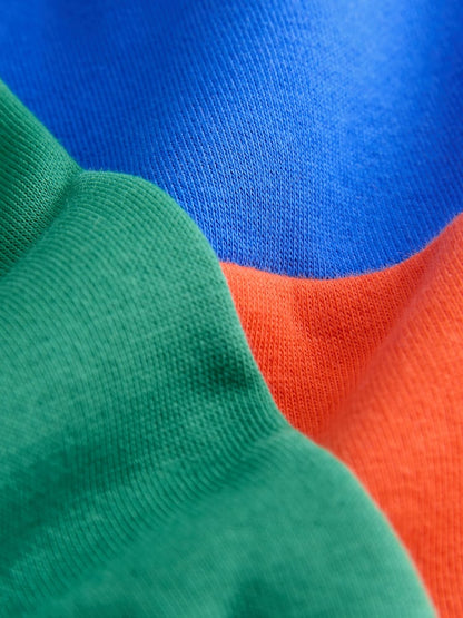 Green/Blue Colour Block Full Zip Sweat and Joggers Set (3mths-7yrs)