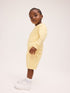 Light Yellow Single Plain Crew Neck Sweatshirt and Shorts Set (3mths-7yrs) - Light Yellow / 12-18 Months (80-86cm)