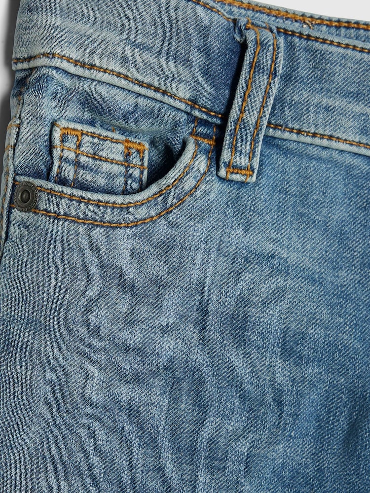 River Island Blue Tapered Fit Boys Stretch Jeans