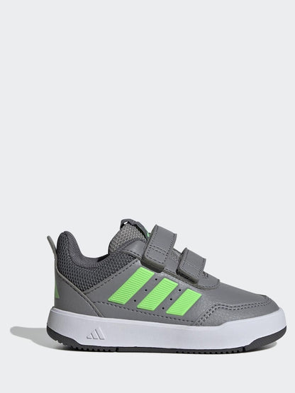 adidas Grey Hook and Loop Tensaur Sport 3.0 Infant Trainers