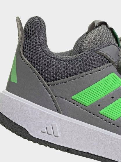 adidas Grey Hook and Loop Tensaur Sport 3.0 Infant Trainers
