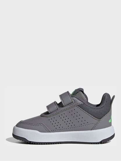 adidas Grey Hook and Loop Tensaur Sport 3.0 Infant Trainers