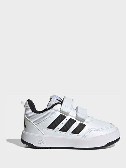 adidas White/Black Hook and Loop Tensaur Sport 3.0 Infant Trainers