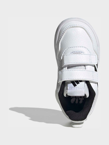 adidas White/Black Hook and Loop Tensaur Sport 3.0 Infant Trainers
