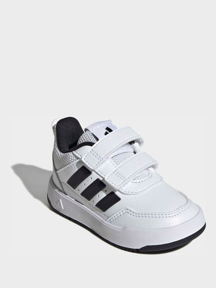 adidas White/Black Hook and Loop Tensaur Sport 3.0 Infant Trainers