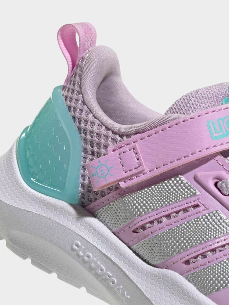 adidas Purple Lightorama Infant Trainers