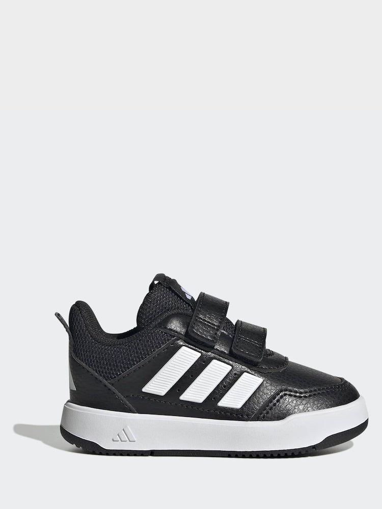 adidas Black/White Hook and Loop Tensaur Sport 3.0 Infant Trainers