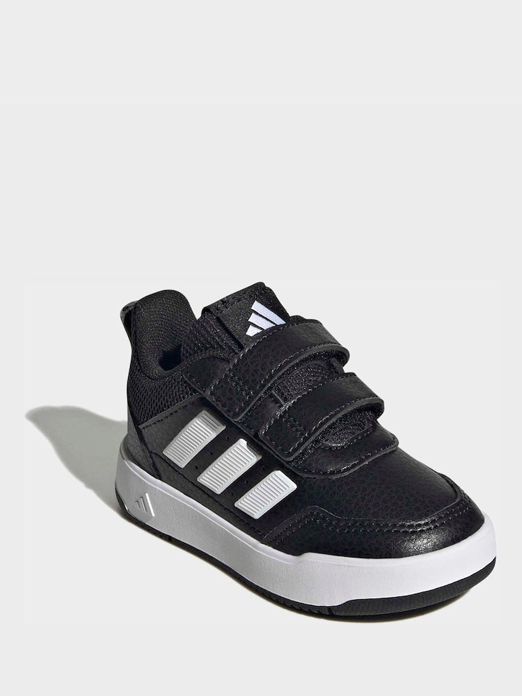 adidas Black/White Hook and Loop Tensaur Sport 3.0 Infant Trainers