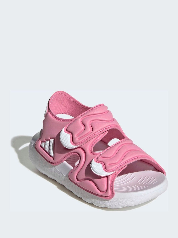 adidas Pink AltaSwim 3 Infant Sandals
