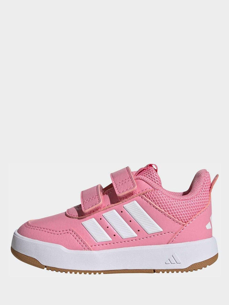 adidas Pink Hook and Loop Tensaur Sport 3.0 Infant Trainers