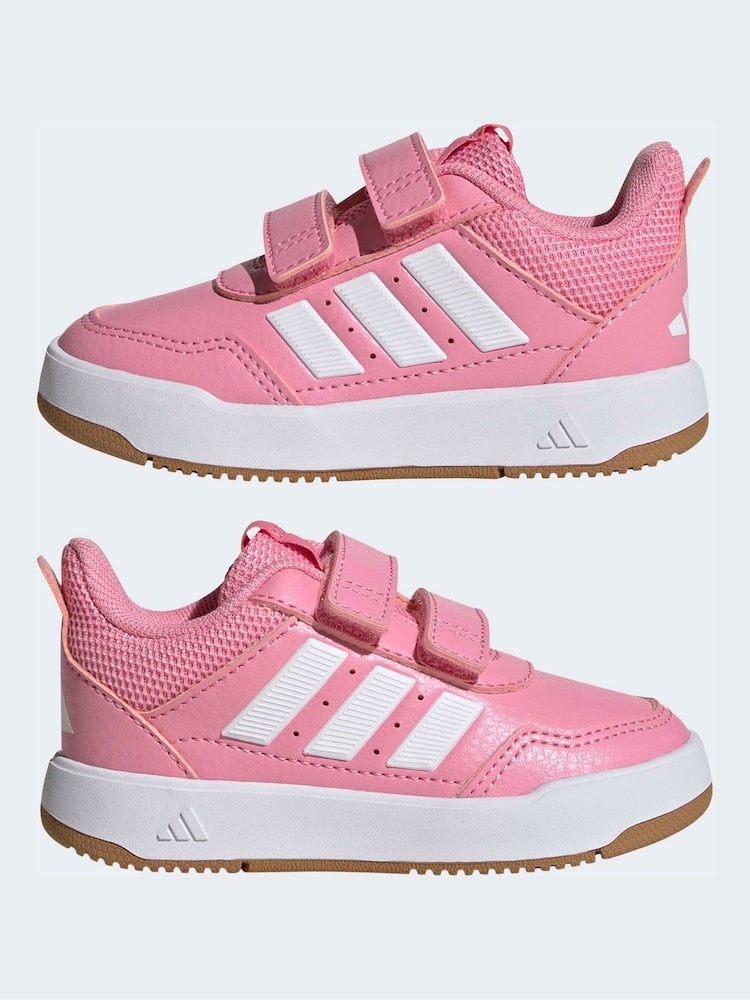 adidas Pink Hook and Loop Tensaur Sport 3.0 Infant Trainers