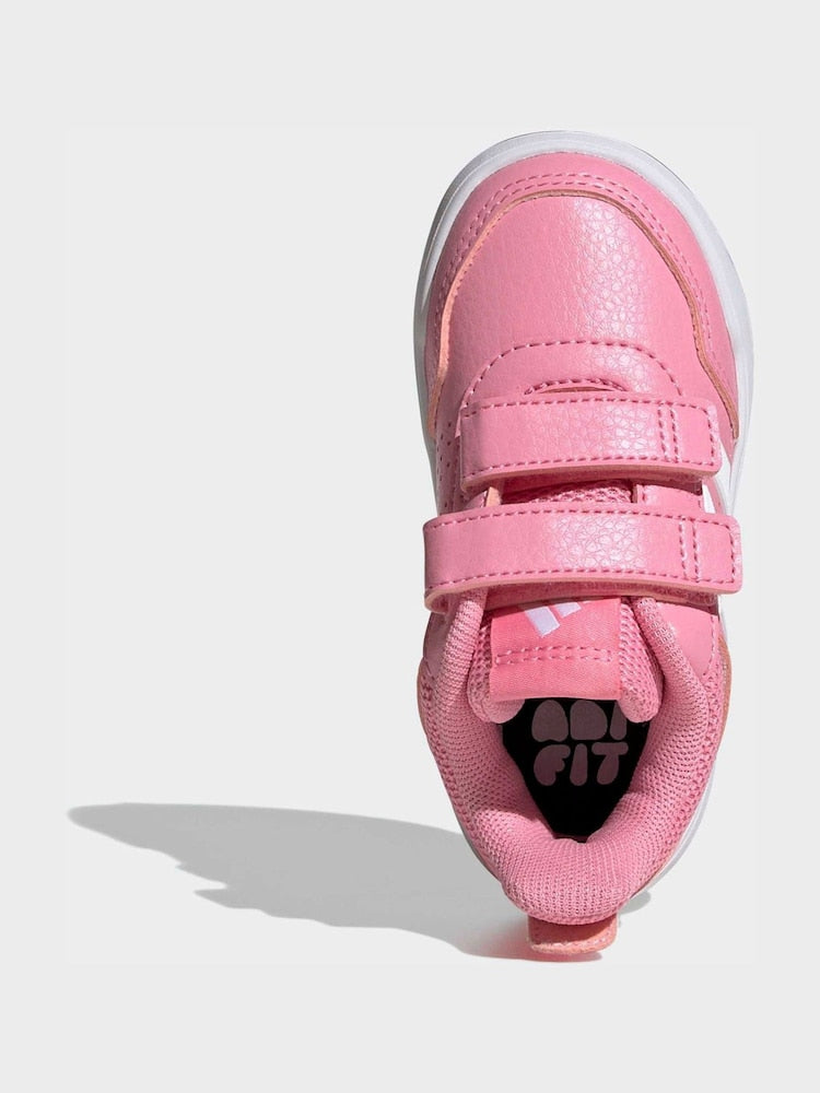 adidas Pink Hook and Loop Tensaur Sport 3.0 Infant Trainers