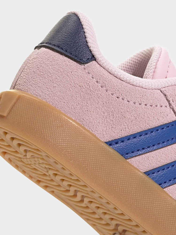 adidas Pink VL Court 3.0 Hook and Loop Infant Trainers