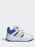 adidas White/Blue Hook and Loop Tensaur Sport 3.0 Infant Trainers