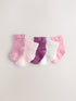 Pink Baby Socks 5 Pack - Size 50cm (First Size) - Option 1