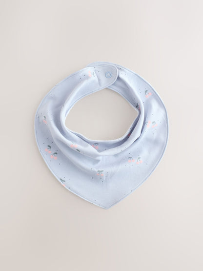 Multi Pastel Character Baby Dribble Bibs 5 Pack