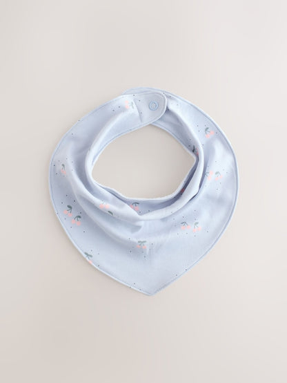 Multi Pastel Character Baby Dribble Bibs 5 Pack - Size One