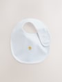 Pink/White Baby Bibs 5 Pack - Size One