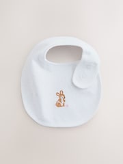 Pink/White Baby Bibs 5 Pack - Size One