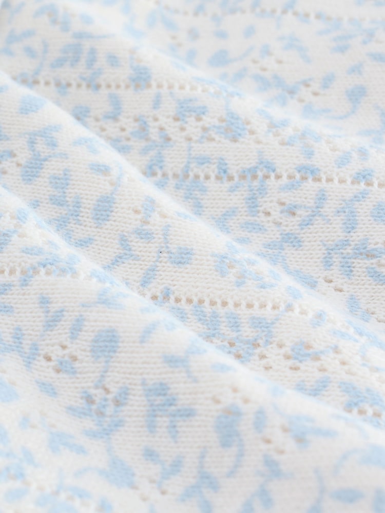 Multi Pointelle Baby Beanies 3 Pack (0-18mths) - Size 50cm (First Size)