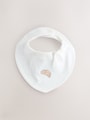Blue Milk Club Baby Bibs 5 Pack - Size One