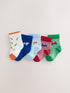 Red/Green Socks 5 pack