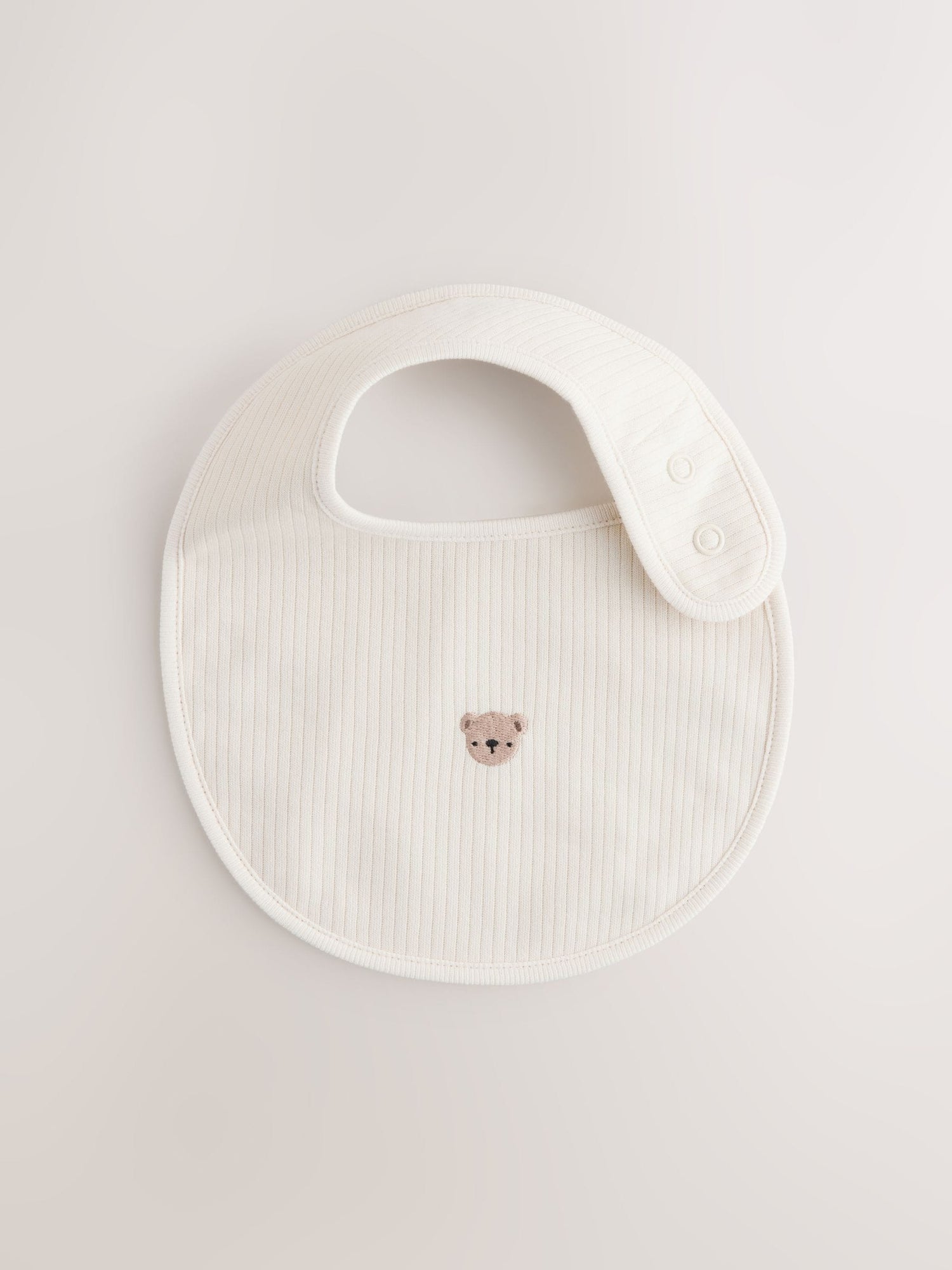 Brown Baby Bibs 5 Pack - Size One