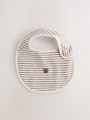Brown Baby Bibs 5 Pack - Size One