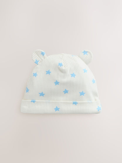 Blue/Green Baby Beanies (0-18mths)