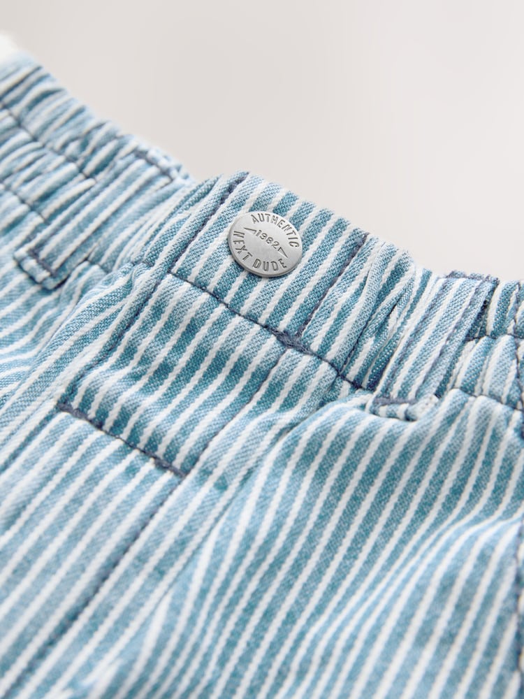 Blue/White Stripe Wide Fit Jeans (3mths-7yrs)