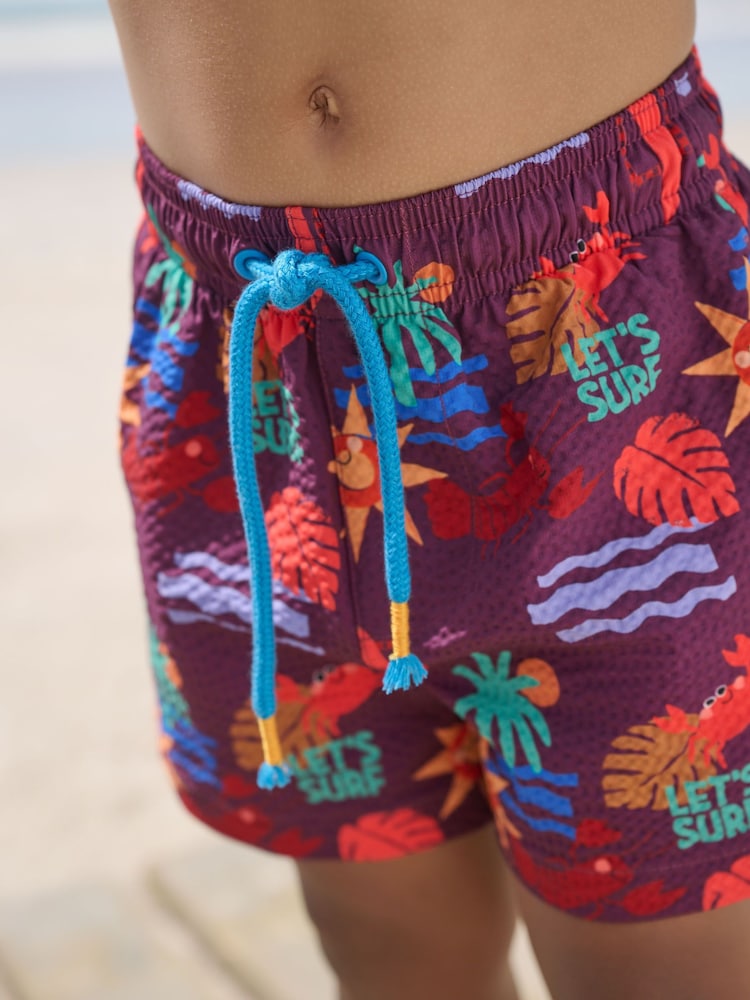 Orange Short Sleeve Sunsafe Rash Vest and Swim Shorts Set (3mths-7yrs) - Size 3-6 Months (62-68cm)