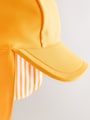 Bright Orange Legionnaire Swim Hat (3mths-10yrs) - Size 3-9 Months (62-74cm)