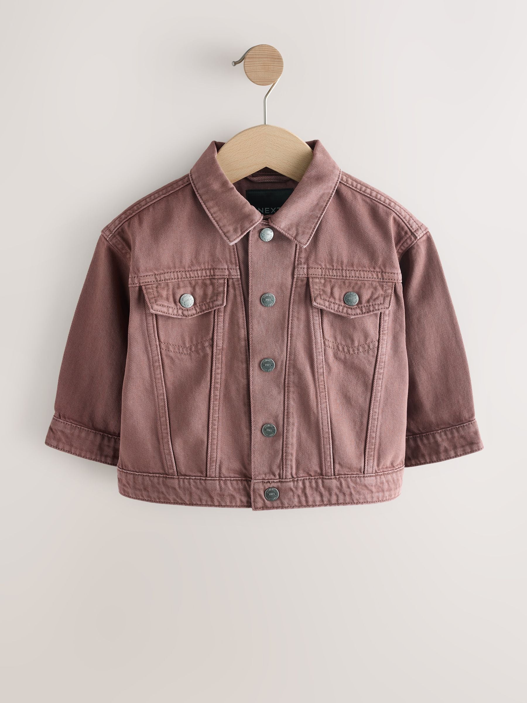 Brown Denim Western Jacket (3mths-10yrs) - Size 3-6 Months (62-68cm)