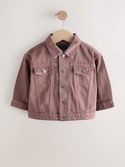 Brown Denim Western Jacket (3mths-10yrs) - Size 3-6 Months (62-68cm)