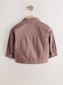 Brown Denim Western Jacket (3mths-10yrs) - Size 3-6 Months (62-68cm)