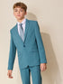 Teal Blue Suit Jacket (12mths-16yrs) - Teal Blue Suit / 10 Years (140cm)