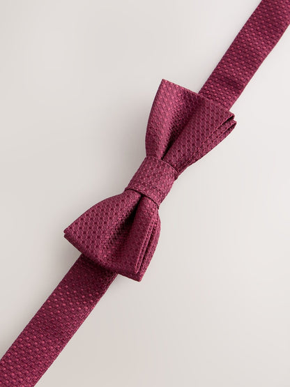 Burgundy Bow Tie (3-16yrs) - 6 - 9 Years (116 - 134cm)