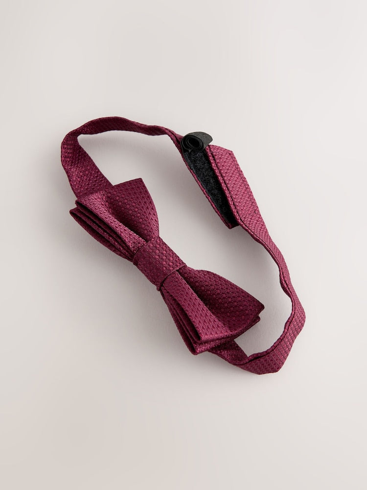 Burgundy Bow Tie (3-16yrs)