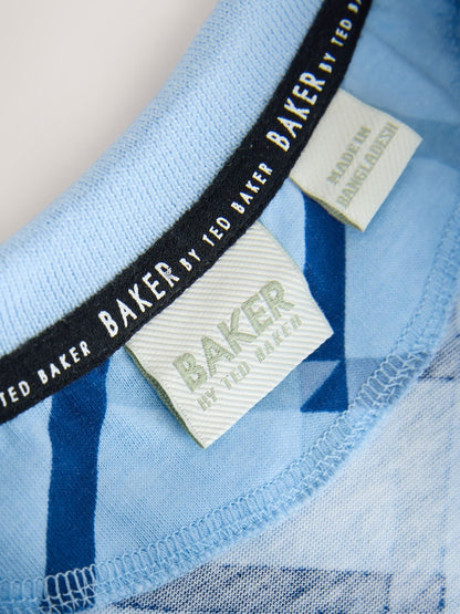 Baker by Ted Baker Printed Rompersuit - Size Newborn
