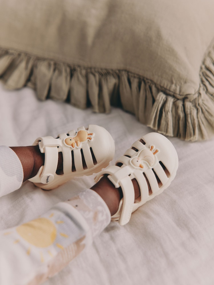 Neutral Ducks EVA Fisherman Sandals (0-24mths) - Size Up To 3 Months (50 - 62cm)